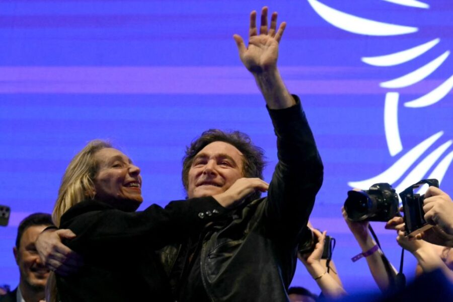 Milei celebra a su hermana Karina: “Fue la única que creyó que podíamos ganar”