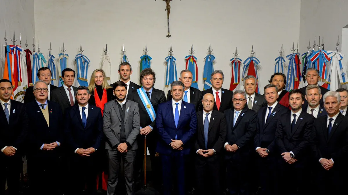 Milei reúne a gobernadores y suma a todo su gabinete