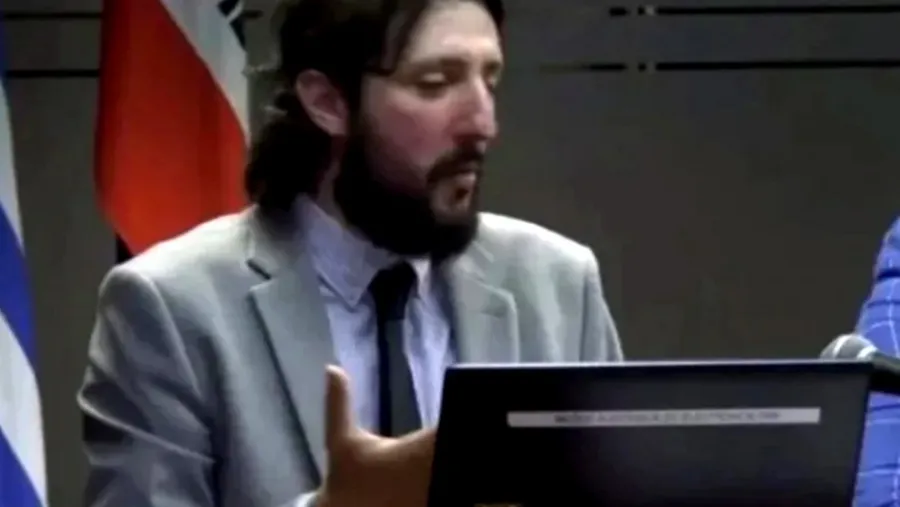 Laurta había sido denunciado por otra mujer en un juzgado de Familia en Uruguay