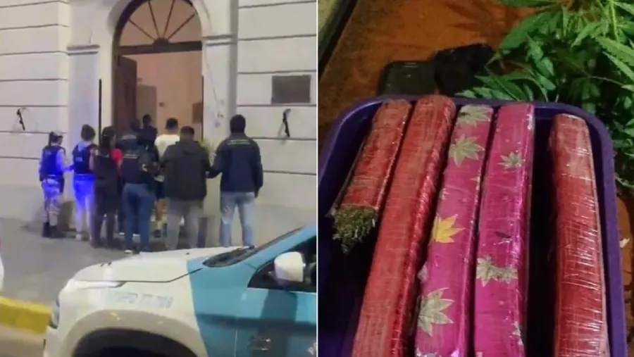 Operativo en Concepción del Uruguay: siete detenidos y millonario secuestro que pone en jaque la política de seguridad