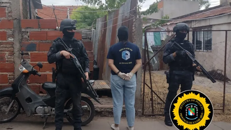 Allanamiento en Nogoyá sacude la política local: secuestraron drogas, dinero y detuvieron a dos