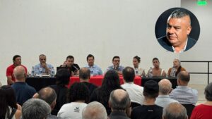 Tras la Asamblea Bruffal ya es presidente de Patronato y recibió el saludo de Chiqui Tapia