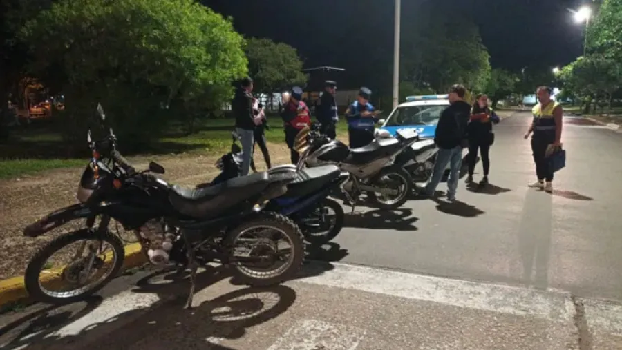 Entre Ríos: operativo policial retuvo 125 motos, 13 autos e identificó a 1.036 personas