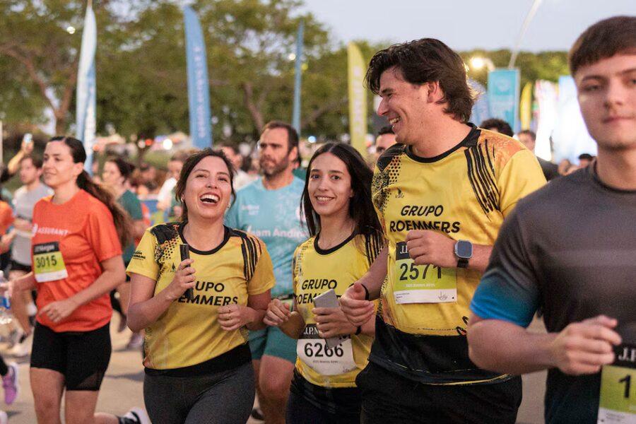 Más de 6.600 corredores participaron en el JP Morgan Corporate Challenge