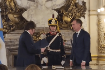 Diego Santilli juró como ministro de Interior