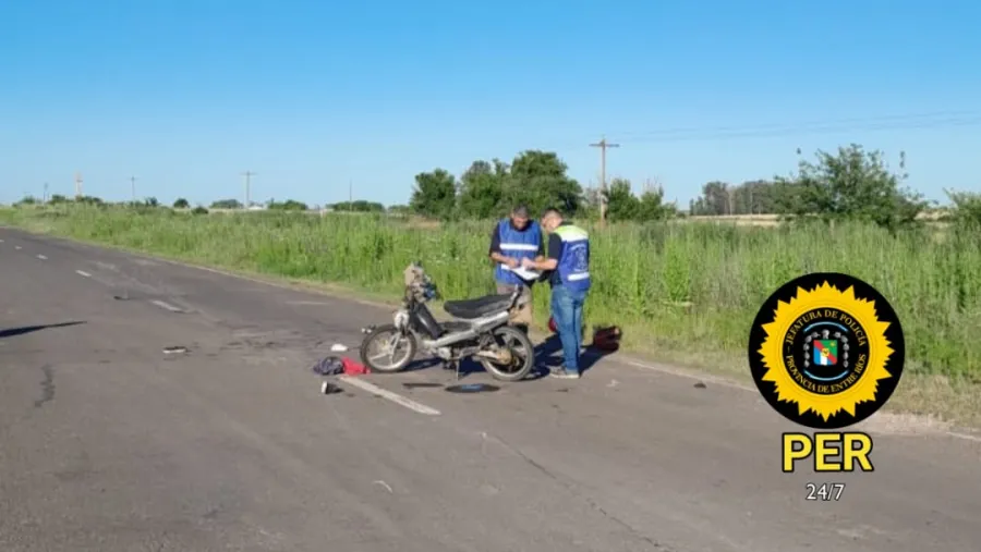 Tragedia en Ruta 18: murió una beba de 9 meses tras caer de una moto en tramo no habilitado, exigen respuestas al Estado