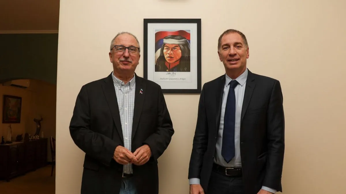 Hugo Passalacqua recibió a Diego Santilli en Misiones y reclamó por obra pública y fondos