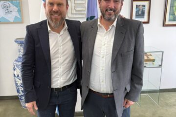 Adrián Fuertes visitó Ezeiza y analizó junto a Gastón Granados el plan “Tolerancia Cero al Delito”