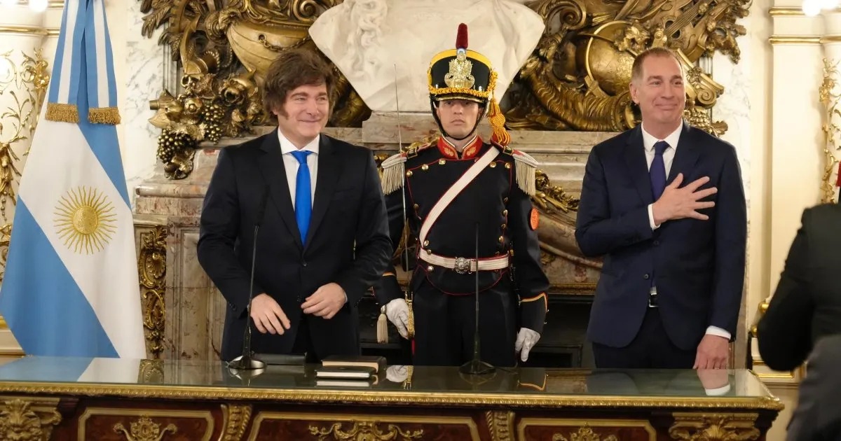 Santilli juró como ministro del Interior en la previa de su viaje a Entre Ríos