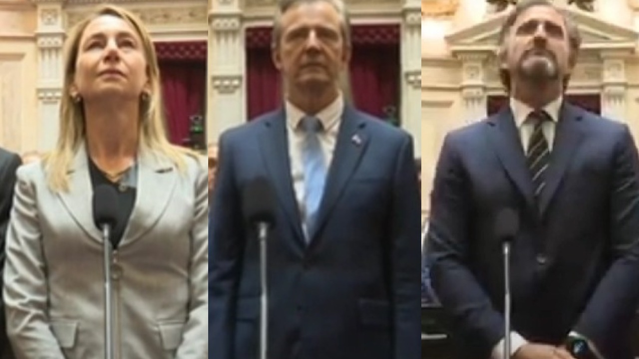 Los juramentos de los nuevos senadores nacionales entrerrianos