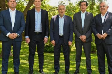 Diego Santilli se reunió con Alfredo Cornejo en Mendoza y luego se sumaron tres gobernadores más