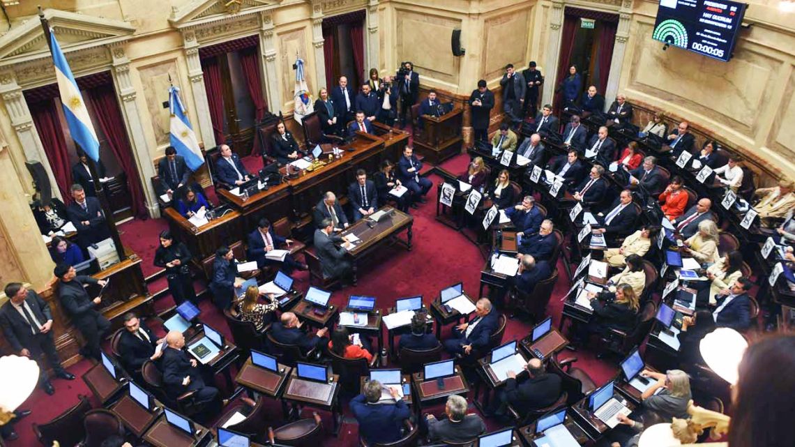 Presupuesto 2026: los votos se los entrerrianos en el Senado