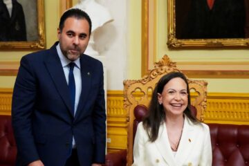 María Corina Machado en el Parlamento de Noruega: busca respaldo internacional y asegura que ‘El mundo nos apoya’