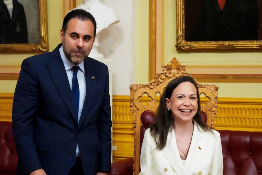 María Corina Machado en el Parlamento de Noruega: busca respaldo internacional y asegura que ‘El mundo nos apoya’