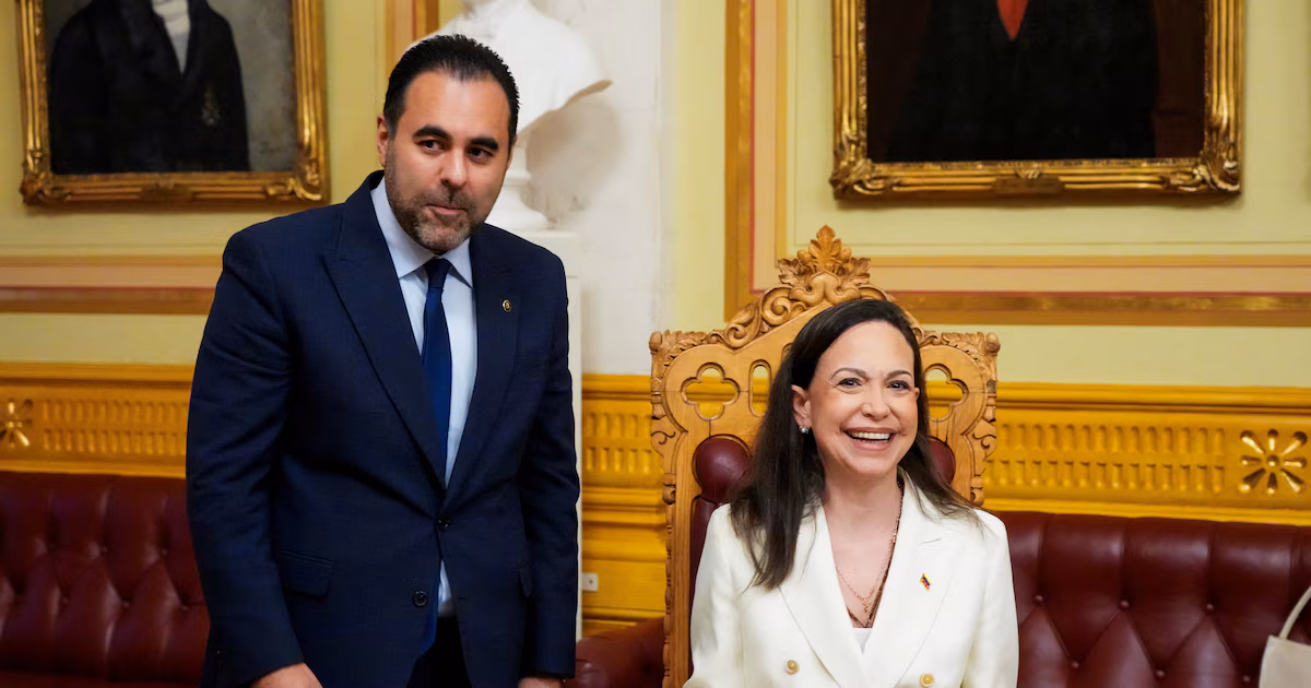 María Corina Machado en el Parlamento de Noruega: busca respaldo internacional y asegura que ‘El mundo nos apoya’