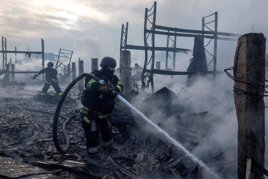 Rusia lanzó ataque masivo con drones iraníes contra la infraestructura eléctrica de Ucrania