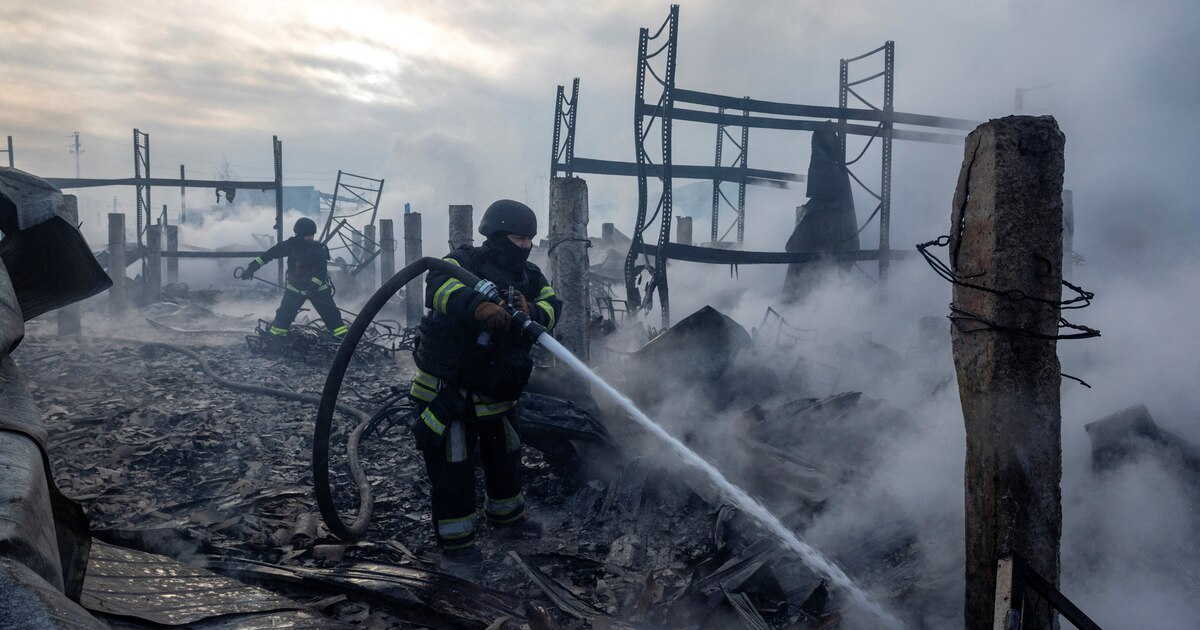 Rusia lanzó ataque masivo con drones iraníes contra la infraestructura eléctrica de Ucrania