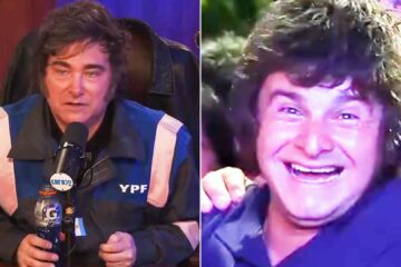 “Se parece a mí”: Javier Milei se sorprendió con el entrerriano  y le regaló un mameluco de YPF