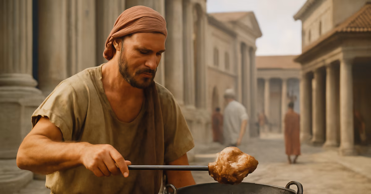 En clave política: cómo la comida rápida y los bares urbanos de la antigua Roma moldearon costumbres y poder