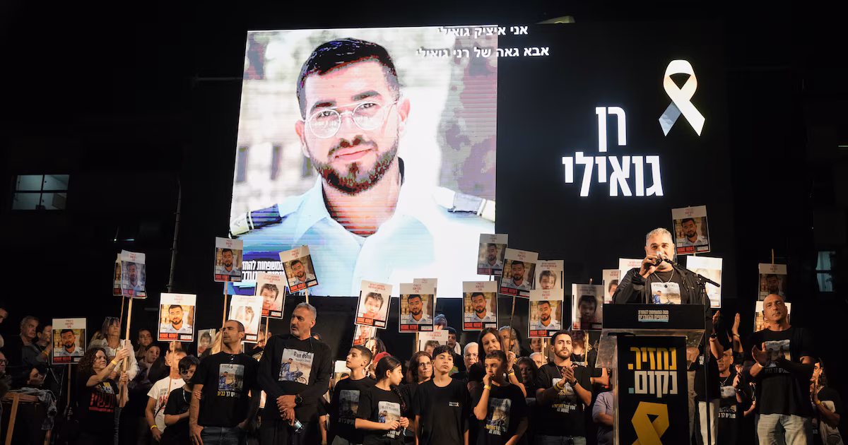 Israel envió delegación a El Cairo para acelerar recuperación de restos del último rehén en manos de Hamas