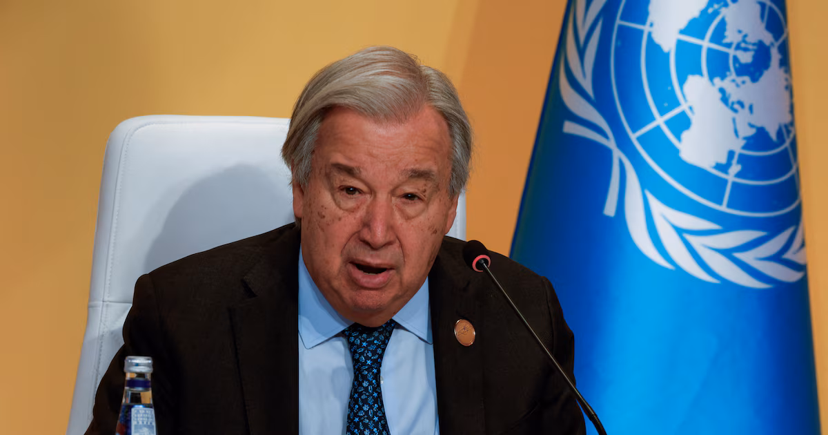 El secretario general de la ONU felicitó a Donald Trump por impulsar un acuerdo de paz entre Ruanda y la RDC