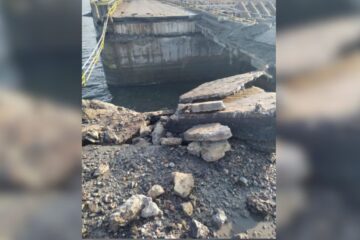 Misil ruso impactó una represa clave en Járkov y cortó una ruta estratégica de Ucrania