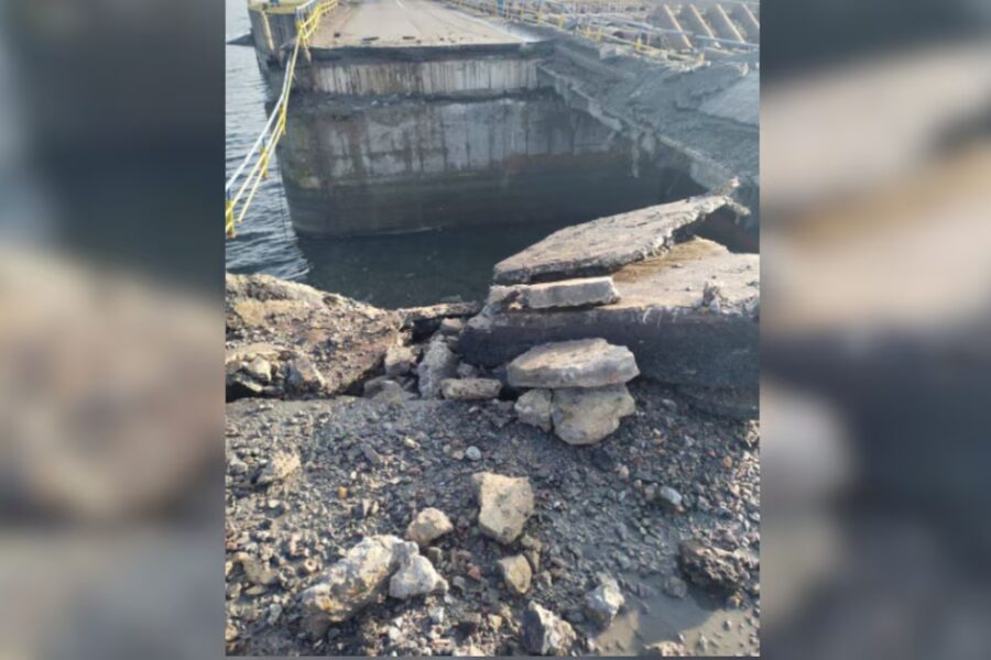 Misil ruso impactó una represa clave en Járkov y cortó una ruta estratégica de Ucrania