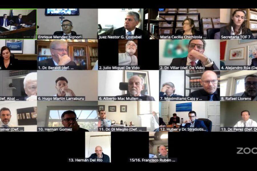 Sexta audiencia en la causa Cuadernos: continúa la lectura de la acusación ante el Tribunal Oral