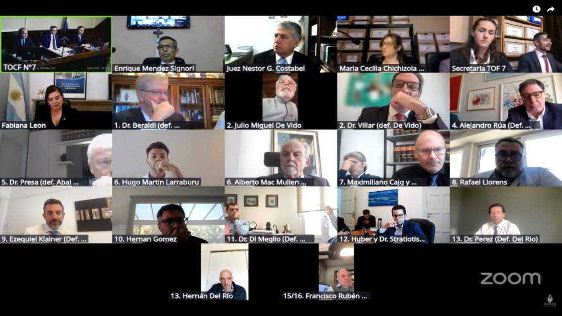 Sexta audiencia en la causa Cuadernos: continúa la lectura de la acusación ante el Tribunal Oral