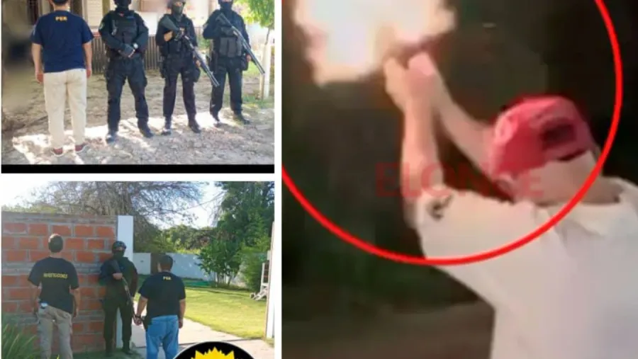 Identificaron a jóvenes que dispararon al aire en Navidad y ordenaron allanamientos en Nueva Ciudad y Toma Vieja