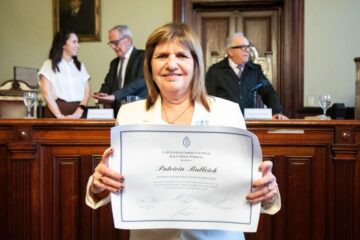 Patricia Bullrich formalizó su renuncia al Ministerio de Seguridad ante Javier Milei