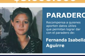 El Ministerio de Seguridad de la Nación ofrece 5 millones de pesos a quien aporte datos sobre Fernanda Aguirre