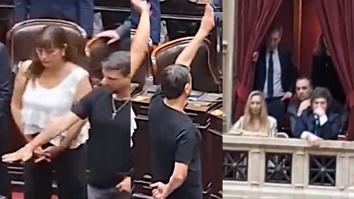 Juan Grabois desafió a Javier Milei en plena jura presidencial