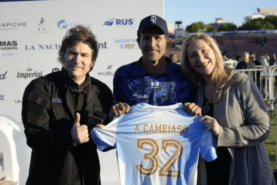 Video: Milei abandona la jura de Diputados y se va a ver un partido de polo