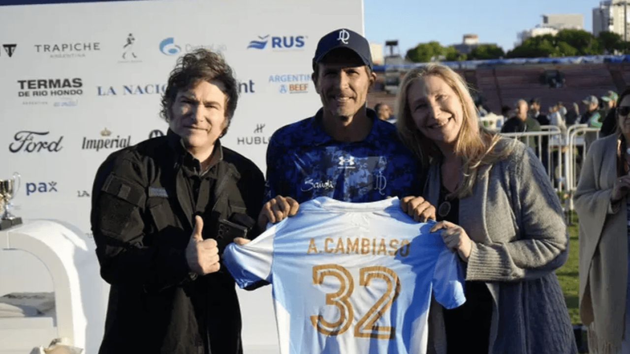 Video: Milei abandona la jura de Diputados y se va a ver un partido de polo