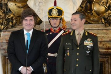 Javier Milei juró a Carlos Presti como ministro de Defensa