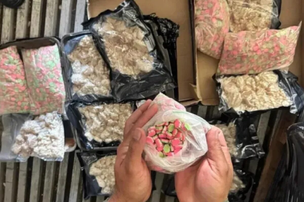 Incautan 8 kilos de metanfetaminas en la RN14 que eran transportadas como encomienda