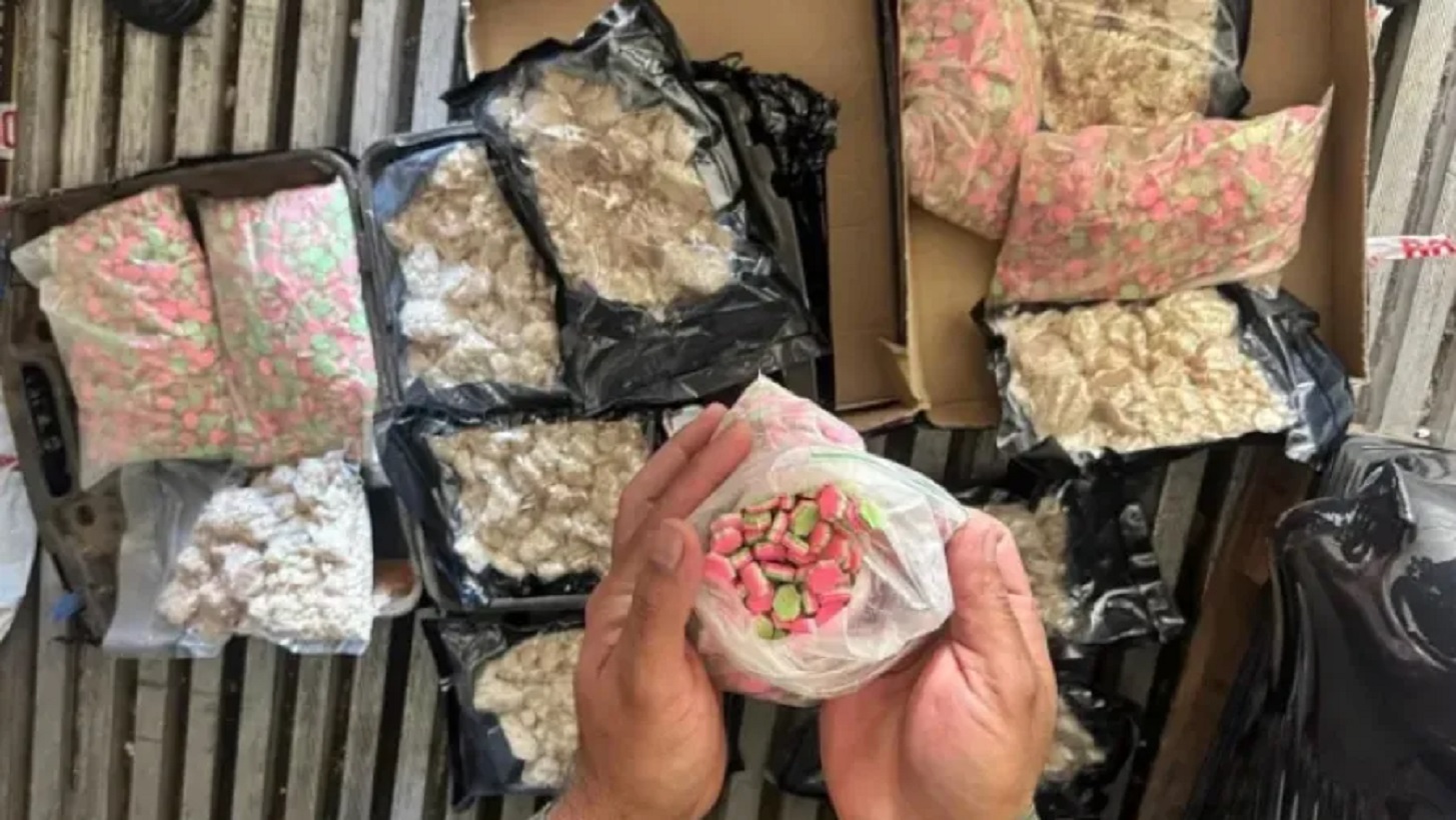 Incautan 8 kilos de metanfetaminas en la RN14 que eran transportadas como encomienda