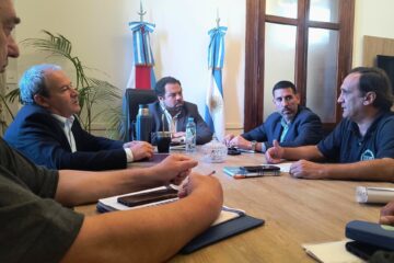 Troncoso y Cuenca iniciaron una ronda de diálogo con dirigentes gremiales