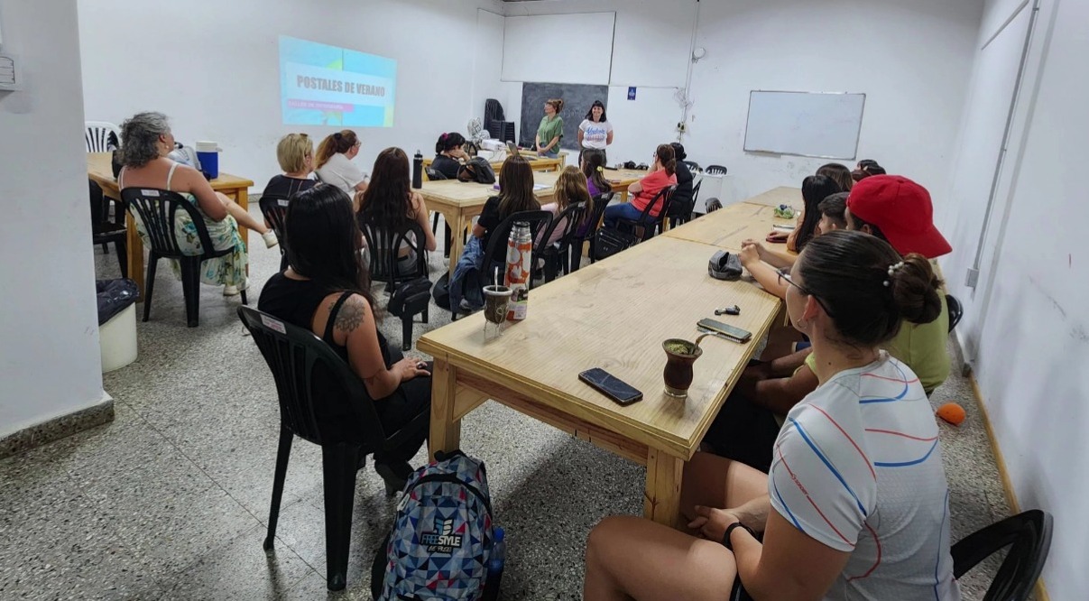 Comenzó “Postales de Verano”, Taller de Fotografía