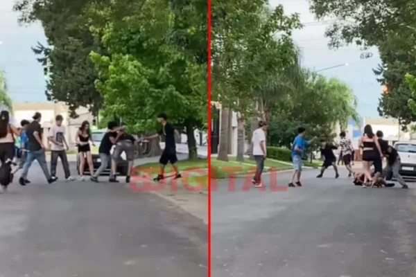 Violencia en Crespo: pelea callejera en Navidad pone en jaque a la seguridad municipal