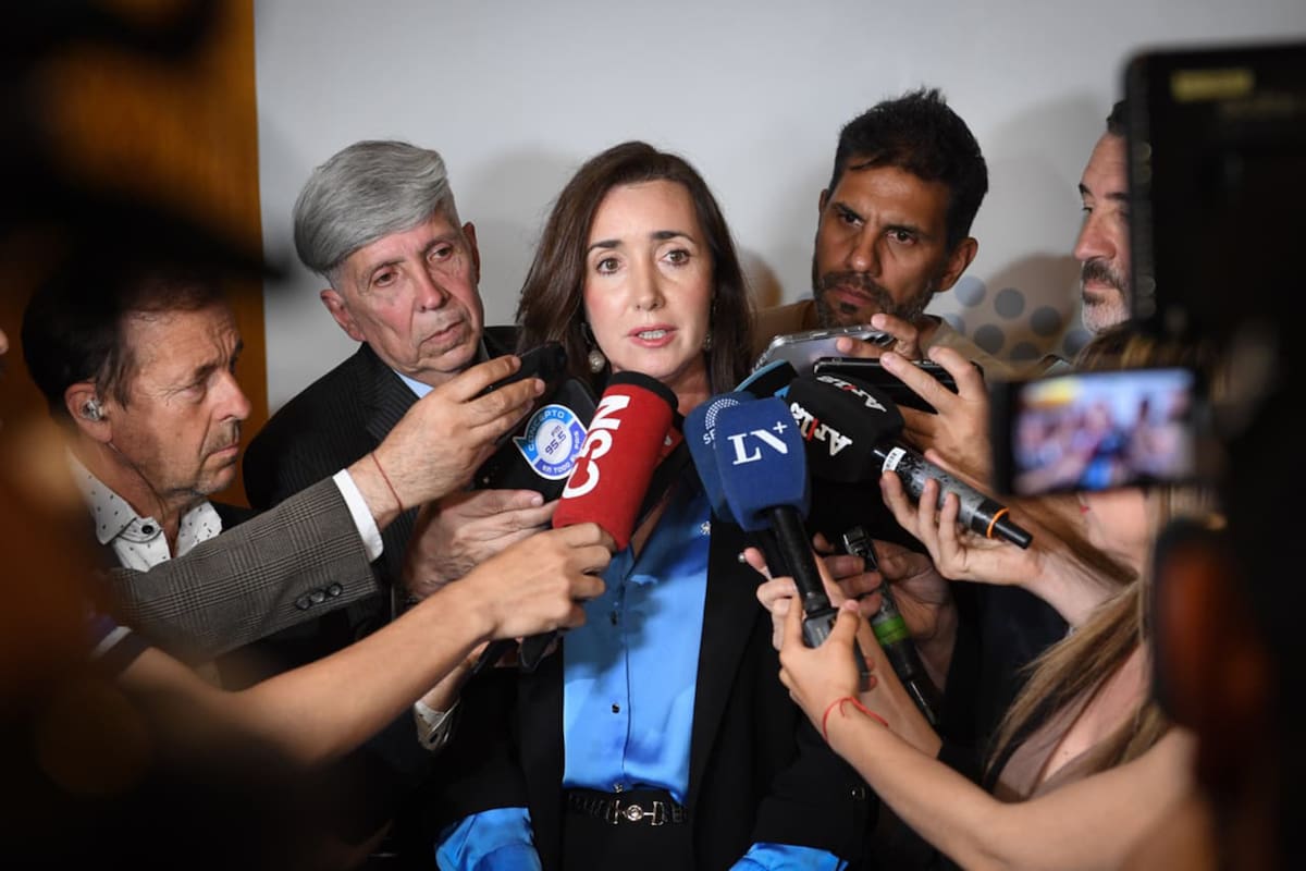 “Ya estamos en rojo”. Villarruel se quejó porque el Gobierno no actualizó el presupuesto del Senado