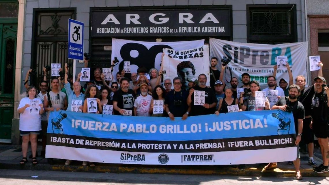ARGRA recordó a José Luis Cabezas y unió su reclamo al pedido de Justicia por Pablo Grillo