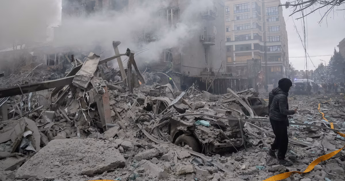 Rusia lanza masivo ataque con drones sobre Kharkiv: al menos 4 muertos y varios heridos