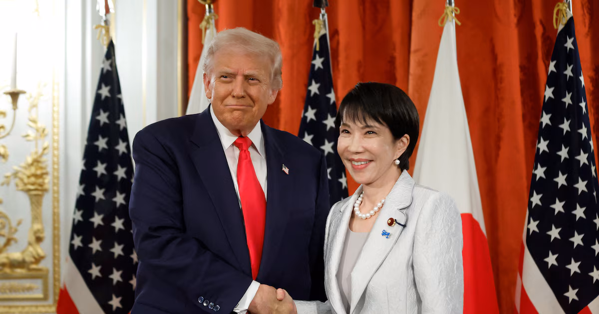 Donald Trump y Sanae Takaichi fortalecen vínculos de seguridad tras ejercicios militares del régimen chino