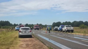 Cuatro fallecidos en Entre Ríos por siniestros viales: accidente en Gualeguaychú y muerte en Villaguay