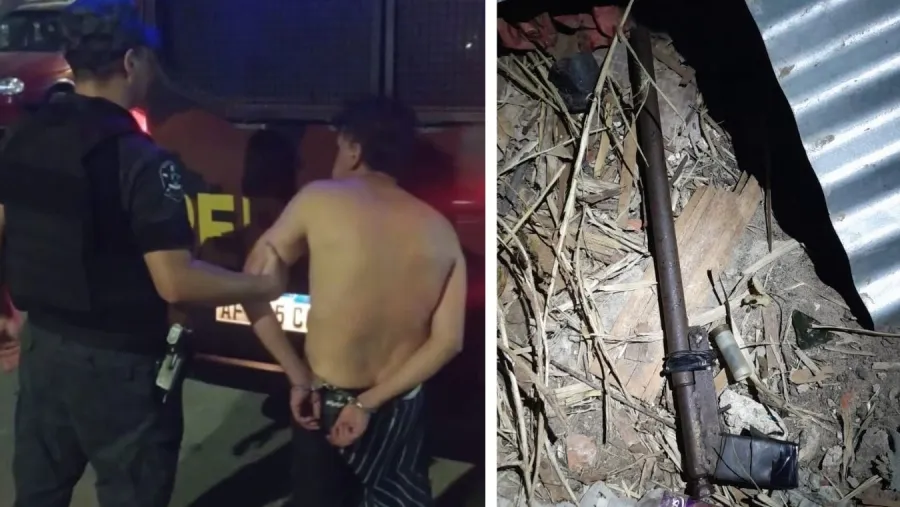 Escalada de violencia en Paraná: piedrazos y tiros, mujer herida y dos detenidos en Anacleto Medina