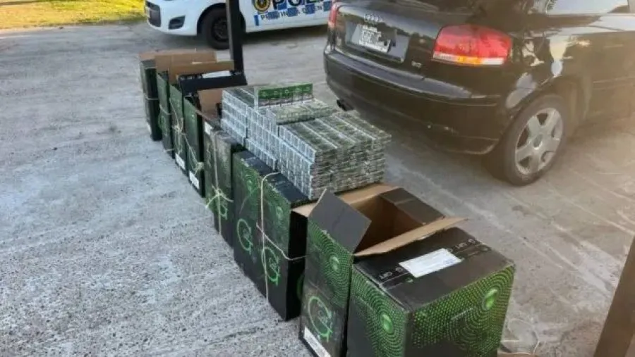 Incautaron 5.000 atados de cigarrillos paraguayos en Colón: operativo expone grietas en controles y pérdida fiscal