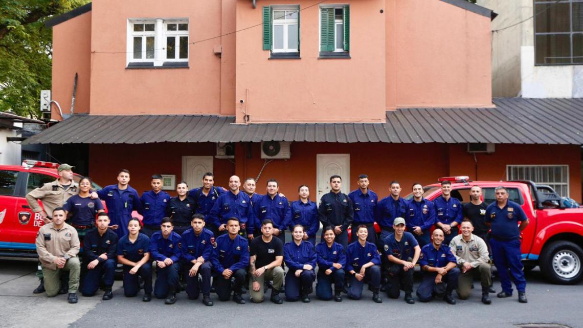 Gobierno porteño envía bomberos y brigadistas a Chubut en gesto de cooperación federal