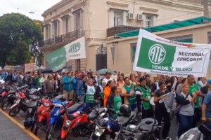 Concordia: protestaron por la cesantía de más de 140 contratados